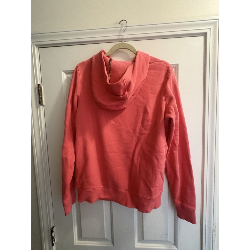 Under Armour Antler Logo Hoodie Sweatshirt Pullover Quilted Pocket Women's Med - Picture 3 of 4